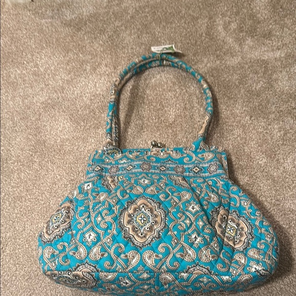 Vera Bradley Handbags - Elegant Blue Patterned Women's Bag
